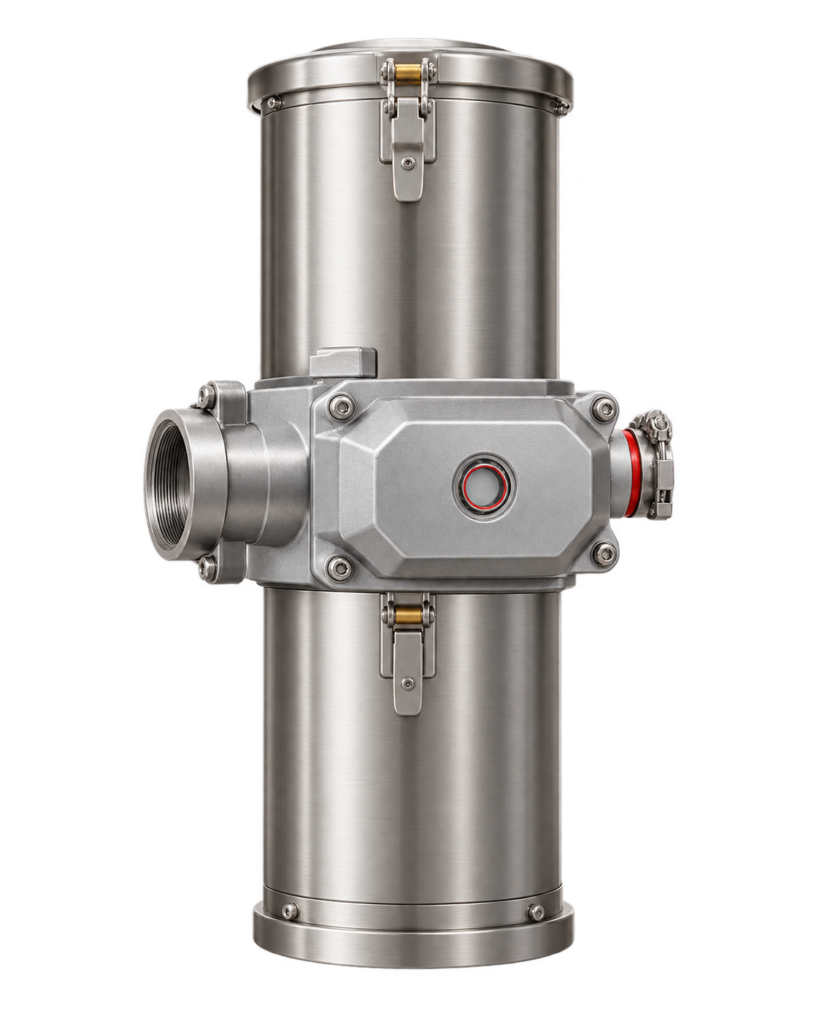 K&L-310, 8” Pressure Sample Pot Dome Assembly