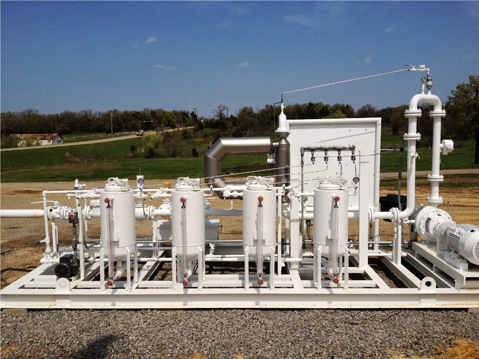 Sampling, pump, and additive skids
